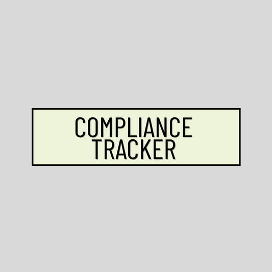 Customizable Training and Compliance Tracker