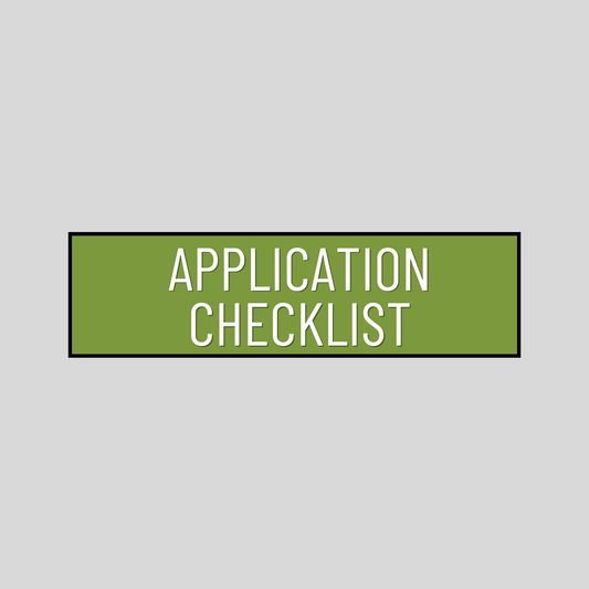 Insurance Application Checklist