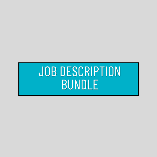 Job Description Bundle